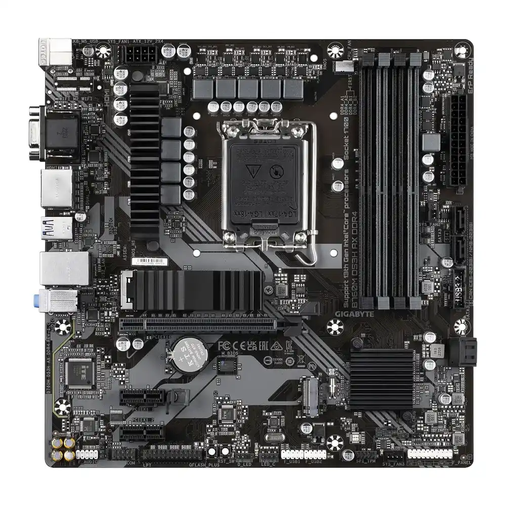 (image for) Gigabyte B760M DS3H DDR4 microATX Motherboard